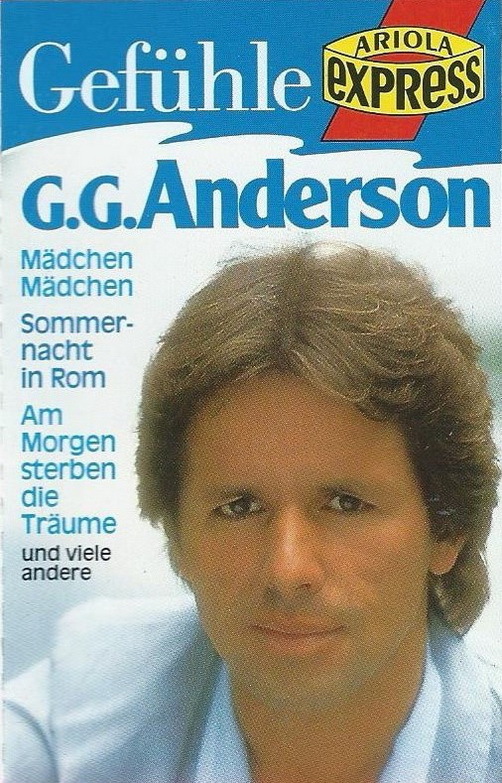 G. G. Anderson Gefühle 1987 Ariola Express Cassette (MC)