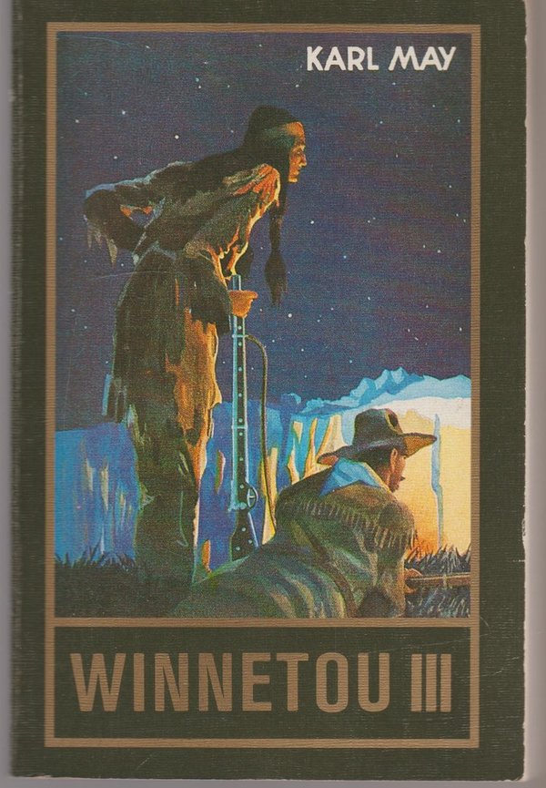 Karl May Winnetou III 1951 Taschenbuch Ausgabe Reiseerzählung