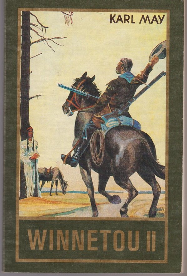 Karl May Winnetou II 1951 Taschenbuch Ausgabe Reiseerzählung