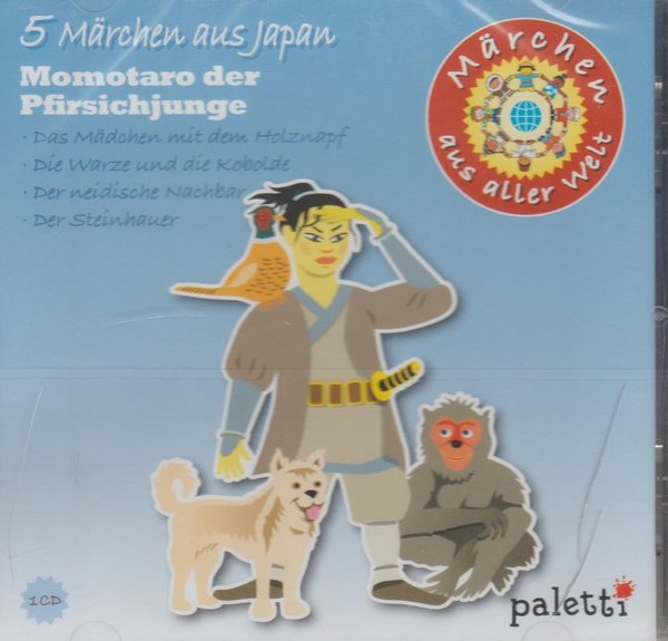 Märchen aus aller Welt 5 Märchen aus Japan (Der Steinhauer) CD Paletti