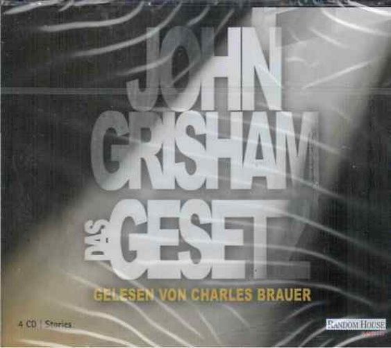 John Grisham Das Gesetz 2010 Random House 4 CD`s Krimi