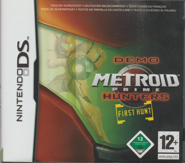Metroid Prime Hunters First Hunt DEMO mit OVP + Anleitung Nintendo DS