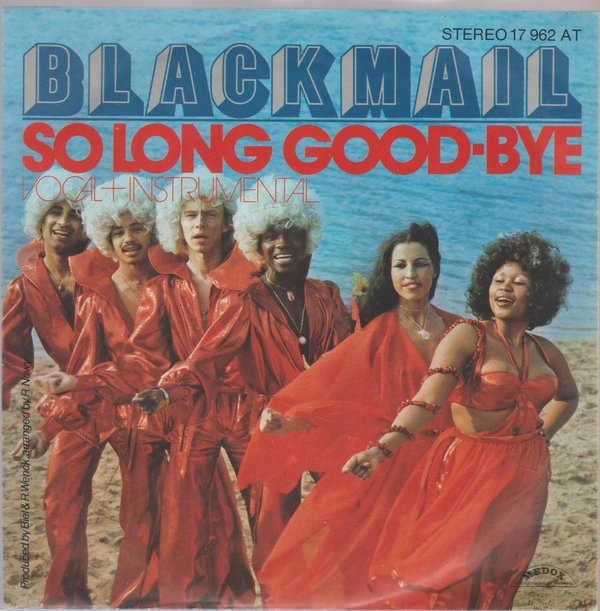 Blackmail So Long Good-Bye 1977 Ariola Hansa 7" Single