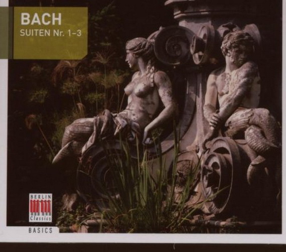 Bach Orchestersuiten 1-3 Kammerorchester Berlin Helmut Koch CD Digipack