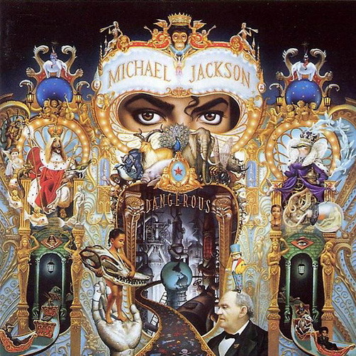 Michael Jackson Dangerous 1991 CBS Epic CD Album (Give In To Me)