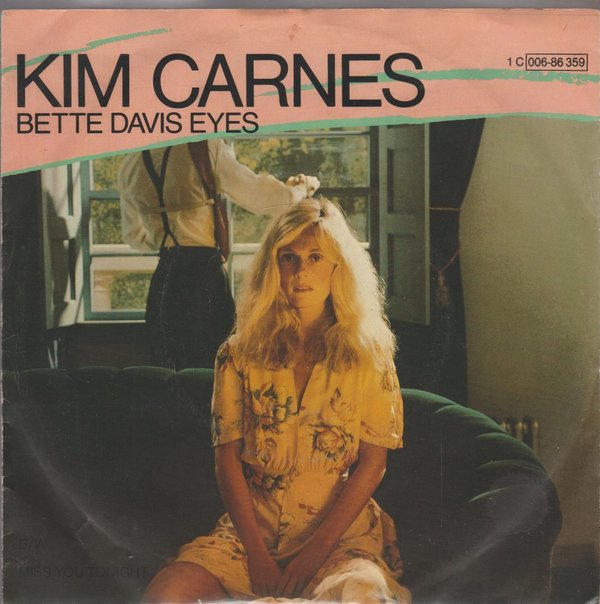 Kim Carnes Bette Davis Eyes * Mistaken Indentity 1981 EMI America 7" Single
