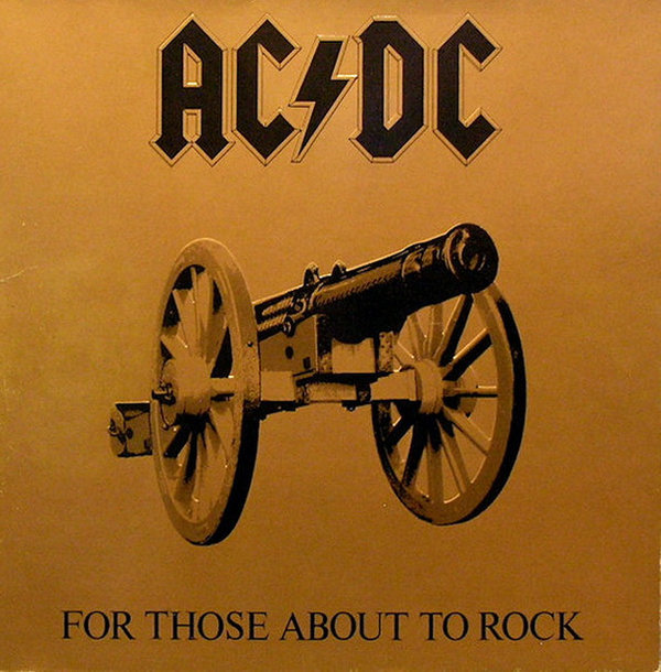 AC/DC For Those About To Rock We Salute You 12" LP Atlantic 1981