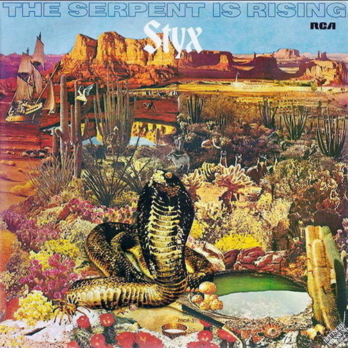 Styx The Serpent Is Rising (Witch Wolf, Krakatoa) 1979 RCA 12" LP