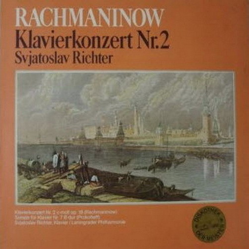Rachmaninow Klavierkonzert Nr. 2 C-Moll Op. 18 Syjatoslav Richter 12" LP