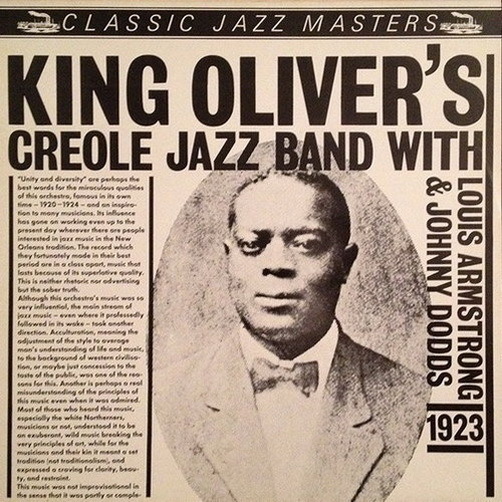 King Oliver`s Creole Jazz Band Witj Johnny Dodds & Louis Armstrong 1923 12"