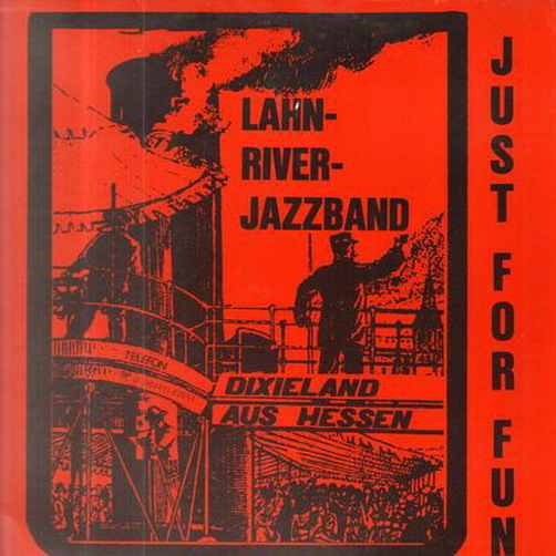 Lahn River Jazzband Just For Fun Dixieland aus Hessen 198112" LP