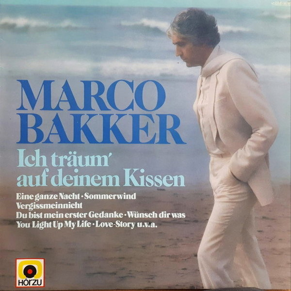 Marco Bakker Ich träum`auf Deinem Kissen 12" LP EMI HörZu (Liebesromane)