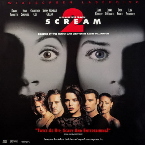 Scream 2 A Wes Craven Film Doppel LASERDISC 120 Minuten