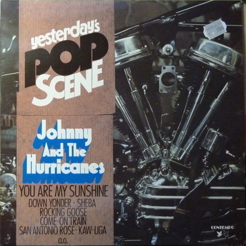 Johnny & The Hurricanes Yesterday`s Pop Scene (Down Yonder) 1975 Contempo 12"