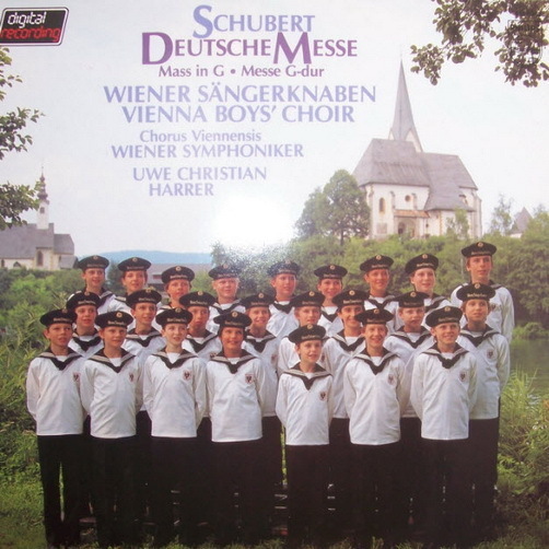 Franz Schubert Deutsche Messe in G-DUR Wiener Sängerknaben 12" LP (NM)