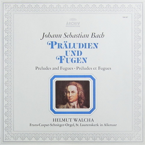Johann Sebastian Bach Präludien und Fugen Helmut Walcha St. Laurenskerk 12"
