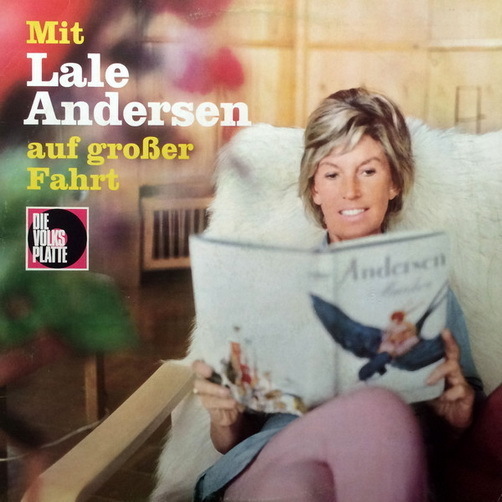 Lale Andersen Mit Lale Andersen auf grosser Fahrt 60`s Volksplatte 12" LP