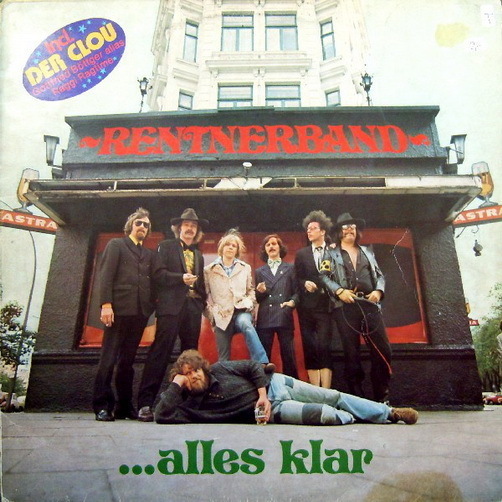 Rentnerband Alles klar 1974 Warner Reprise 12" LP (Hamburger Deern)