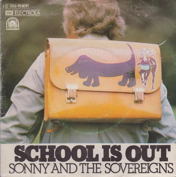 Sonny & The Sovereigns School Is Out / Walm Jetz 70`s EMI Rare Earth 7"