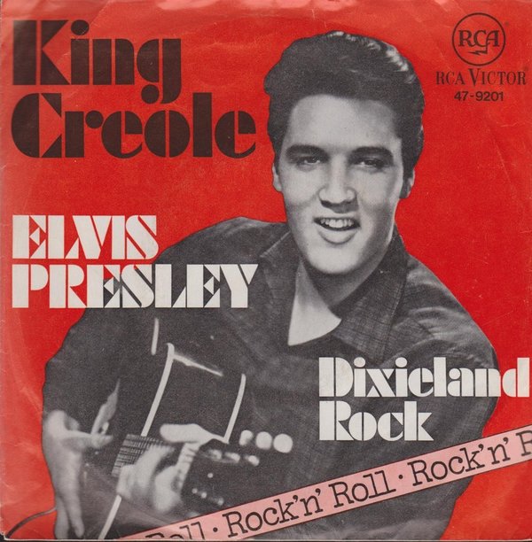 Elvis Presley King Creole / Dixieland Rock 7" RCA Victor 47-9201
