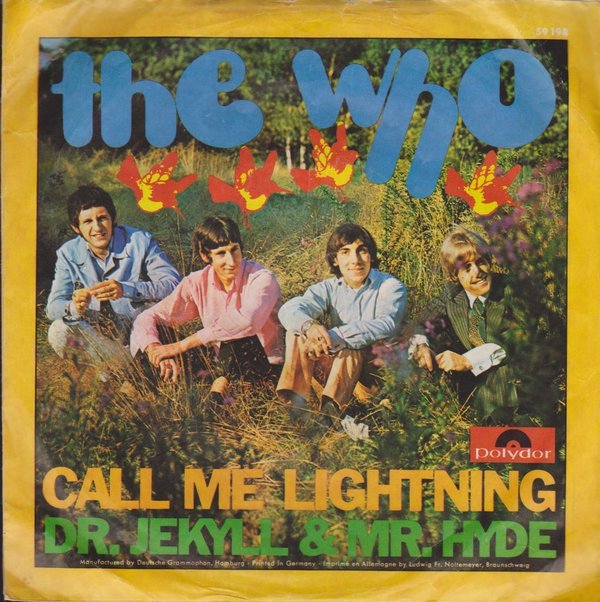 The Who Call Me Lightning / Dr Jekyl & Mr. Hyde 60`s Polydor 59198 Single 7"