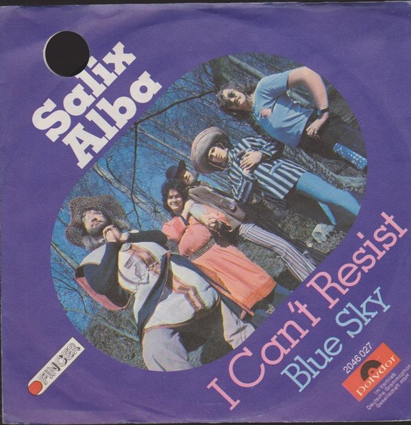 Salix Alba I Can`t Resist / Blue Sky 1983 Grammophon Finger 7"