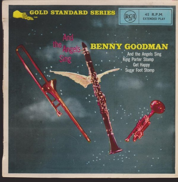 Benny Goodman And The Angels Sing Gold Standard Series RCA 7" EP