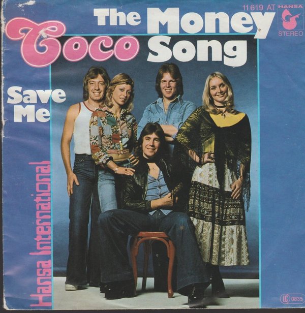 Coco The Money Song / Save Me 1977 Ariola Hansa 7" Single