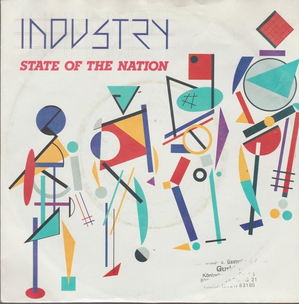 Industry State Of The Nation / Communication 1984 EMI Capitel 7"