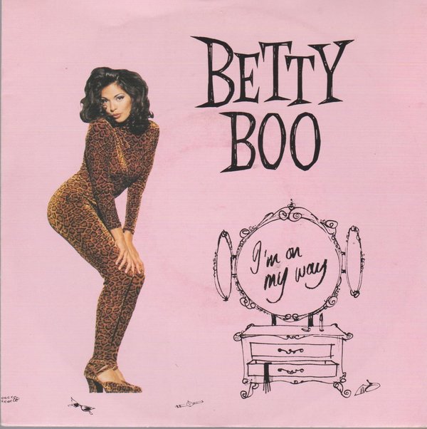 Betty Boo I´m On My Way / Boo Choons 1992 WEA 7" Single