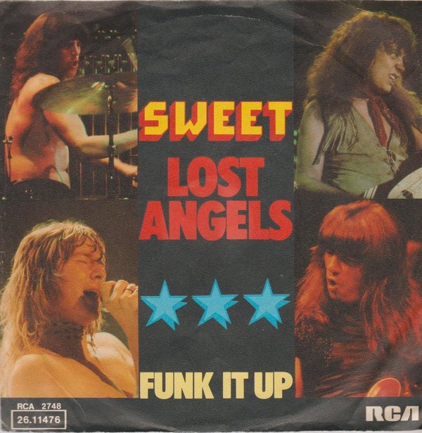 Sweet Lost Angels / Funk It Up 1976 RCA 7" Single