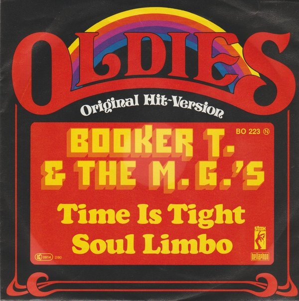 Booker T. & The MG`s Time Is Tight / Soul Limbo (Oldie) 7" STAX (Near Mint)