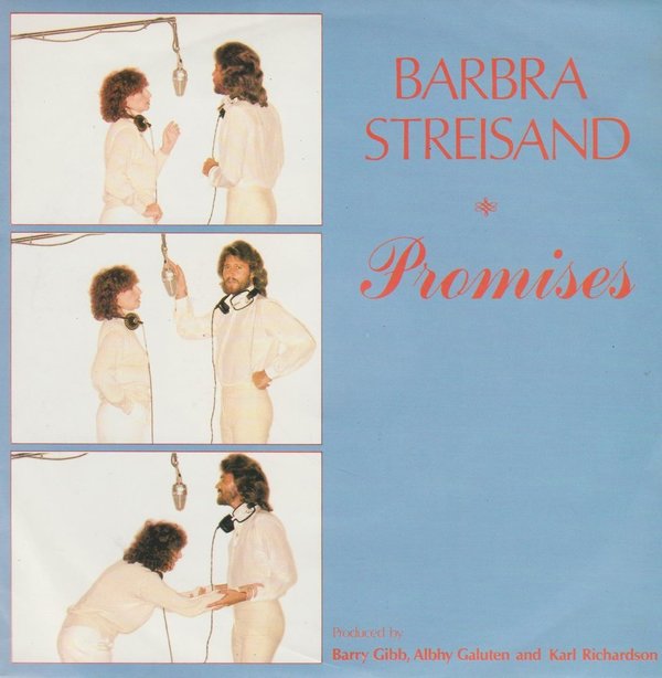 Barbra Streisand Promises / Guilty 7" CBS 1980 (Near Mint)