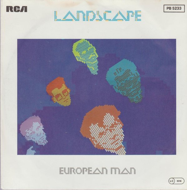 Landscape European Man / The Mechanical Bride 7" RCA 1979