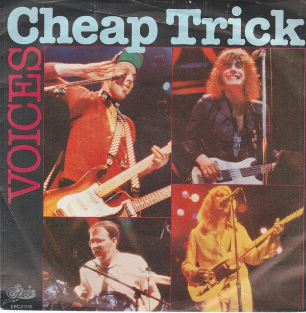 Cheap Trick Voices / Hot Love 1979 CBS Epic 7" Single