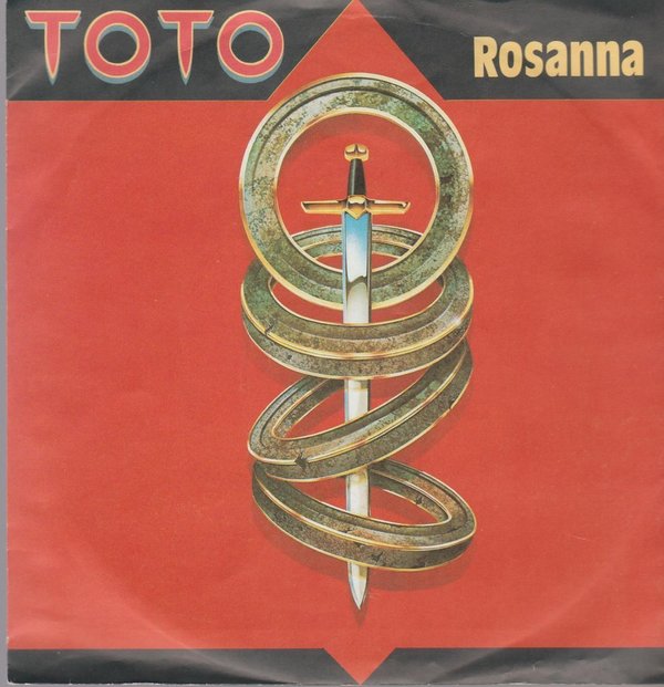 Toto Rosanna / It`s A Feeling 1982 CBS 7" Single