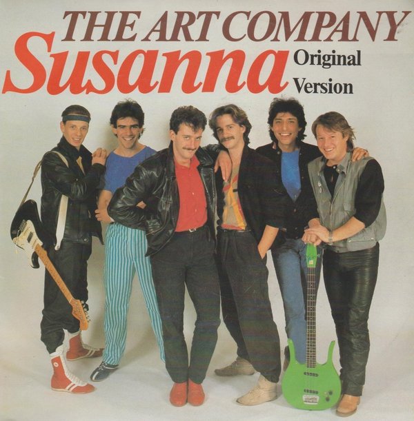 THE ART COMPANY Susanna / The 17th Floor 1983 CBS Songs 7" Single