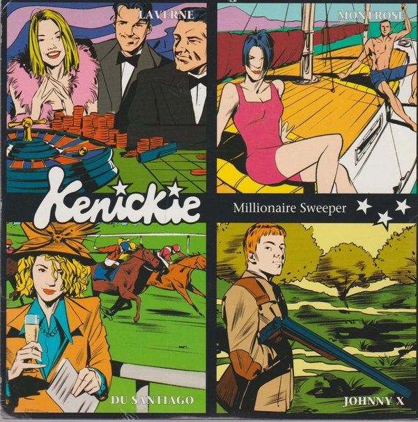 KENICKIE Millionaire Sweeper / Girls Best Friend 1996 EMI 7" Single (Near Mint)