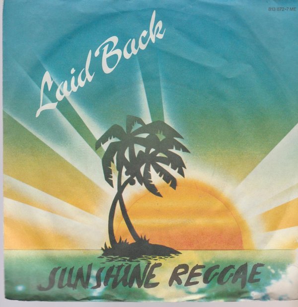 LAID BACK Sunshine Reggae / White Horse 1983 Metronome 7" Single