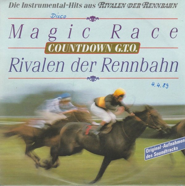 COUNTDOWN G.T.O. Magic Race / Rivalen Der Rennbahn 7" ZDF-Serie 1989
