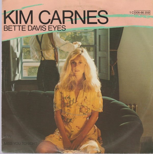 KIM CARNES Bette Davis Eyes / Miss You Tonite 1981 EMI America 7" Single
