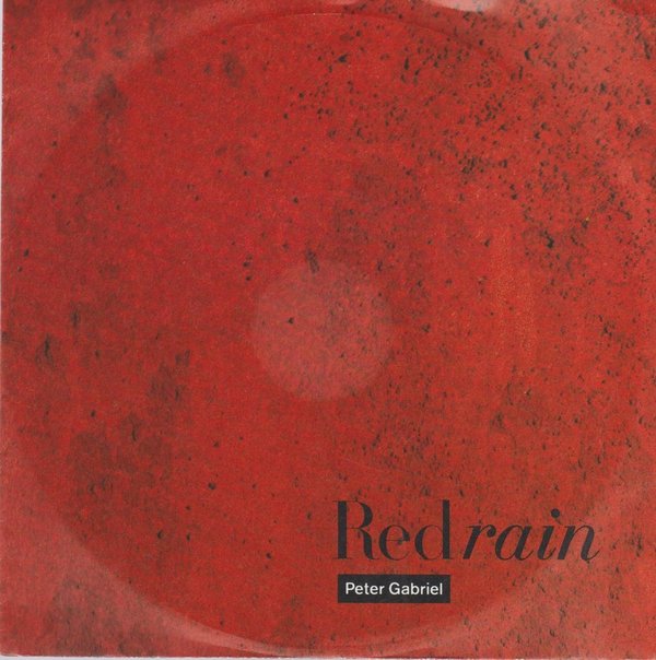 PETER GABRIEL Red Rain / Ga-Ga 1987 Virgin 7" Single