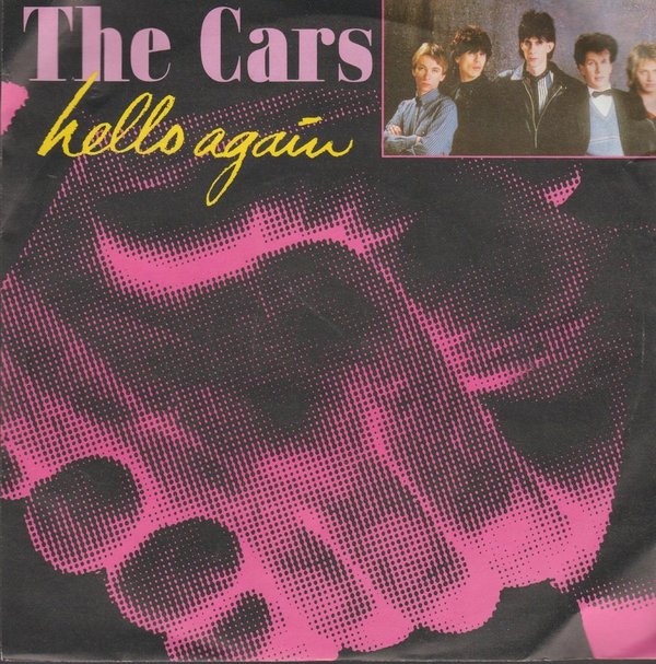 The Cars Hello Again (Vocal & Dub) 1984 Elektra 7" (Ric Ocasek)