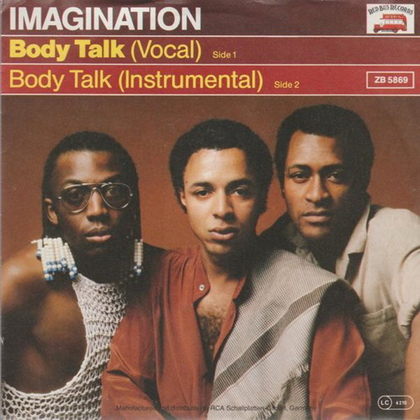 Imagination Body Talk (Vocal & Instrumental 1981 7" Single RCA