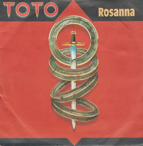 TOTO Rosanna / Make Believe 1982 CBS 7" Single
