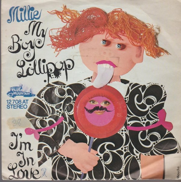 Millie My Boy Lollipop / I`m In Love 1973 Blue Mountain 7" Single