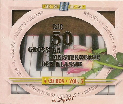 Die 50 Grössten Meisterwerke der Klassik Volume 3 4 CD-Set (OVP)