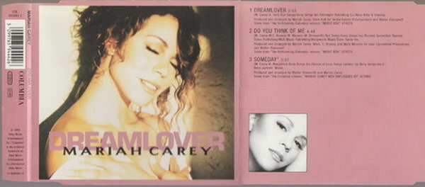 Mariah Carey Dream Lover * Do You Think Of Me 1993 CD Single 3 Tracks