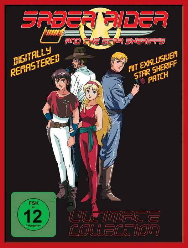Saber Rider and the Star Sheriffs Ultimate Collection 10 DVD-Set im Schuber