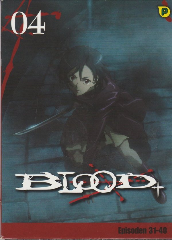 BLOOD+ Box 4 Episoden 31-40 2012 Peppermint 2 DVD Set im Schuber